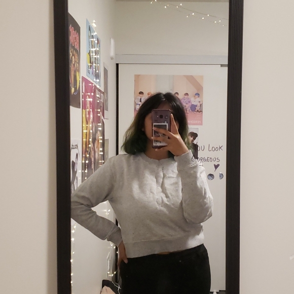 Grey Crew neck sweatshirt - Picture 1 of 4